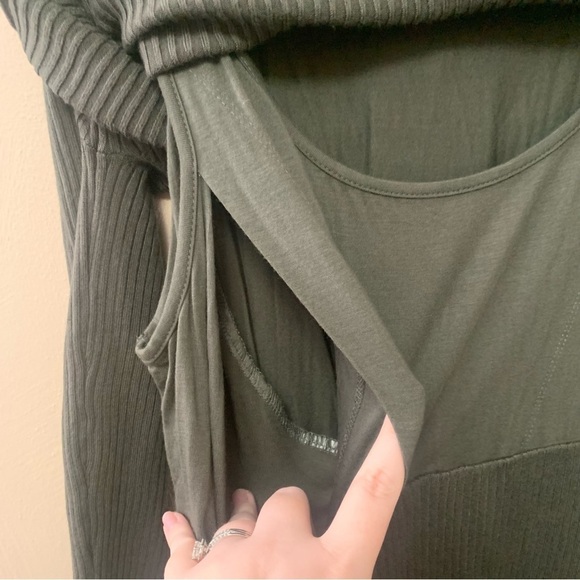 Seraphine Amaya Nursing and Maternity Long Sleeve Knitted Dress Size 8 NWT New - Picture 6 of 16